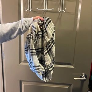 Loft Plaid Infinity Scarf